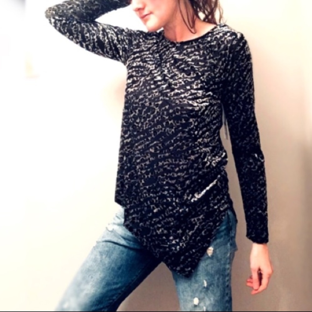 Karen Kane✨NEW Velvety long sleeve top ✨